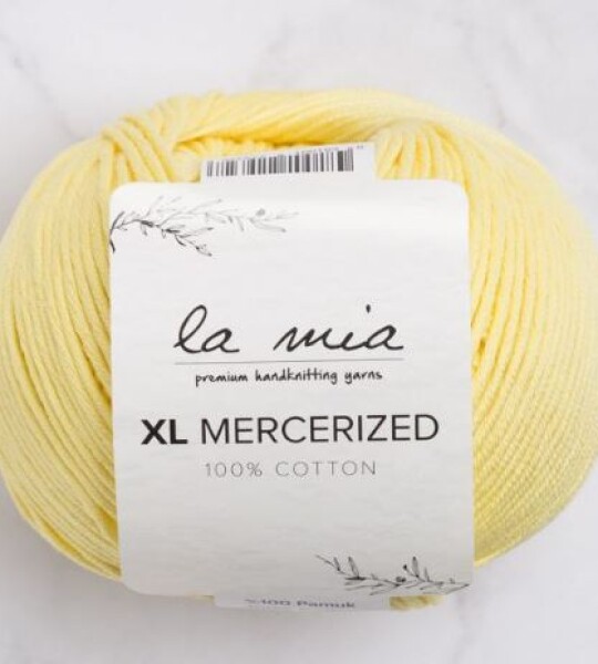 La Mia XL Mercerized Sarı