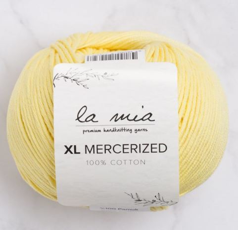 La Mia XL Mercerized Sarı
