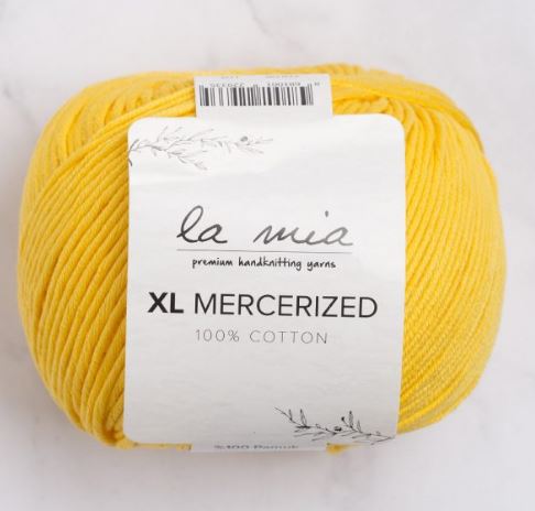 La Mia XL Mercerized Koyu Sarı