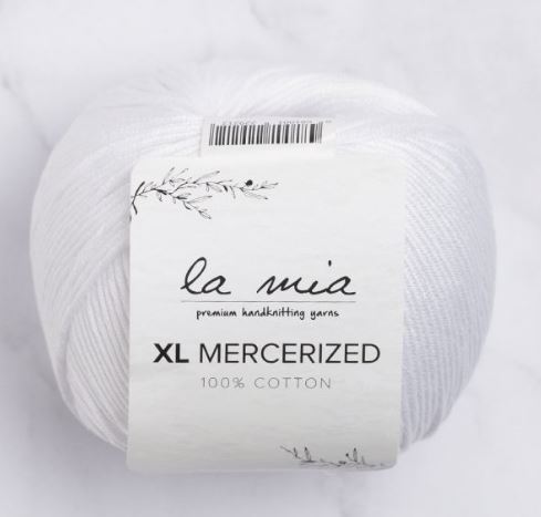 La Mia XL Mercerized Beyaz