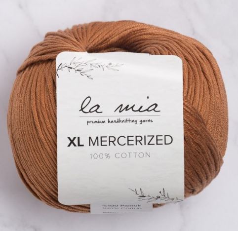 La Mia XL Mercerized Kahverengi