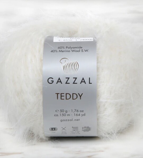 Gazzal Teddy Beyaz