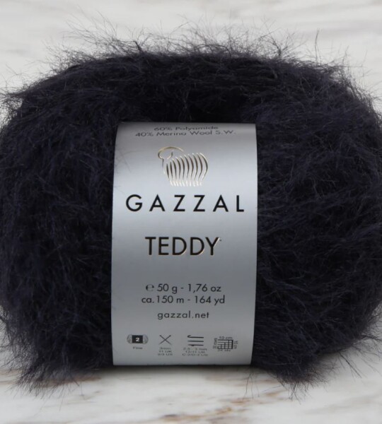 Gazzal Teddy Siyah