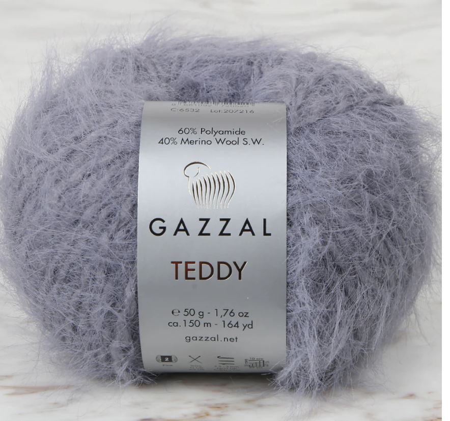 Gazzal Teddy Gri