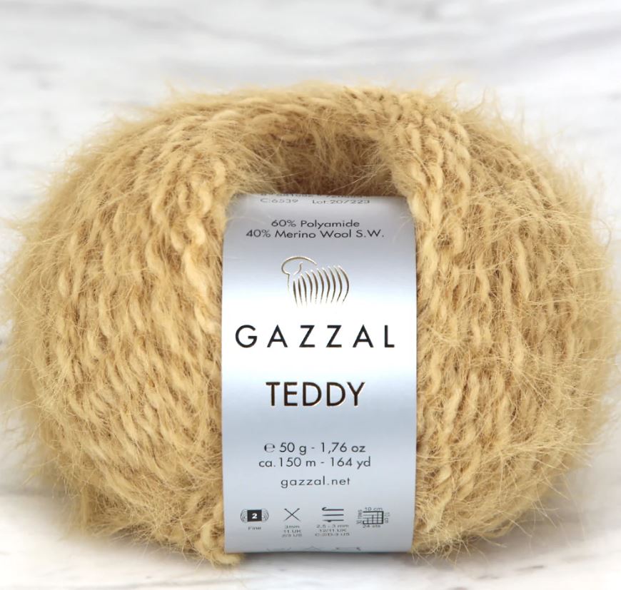 Gazzal Teddy Koyu Bej