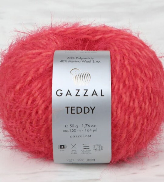 Gazzal Teddy Kırmızı