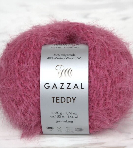 Gazzal Teddy Fuşya