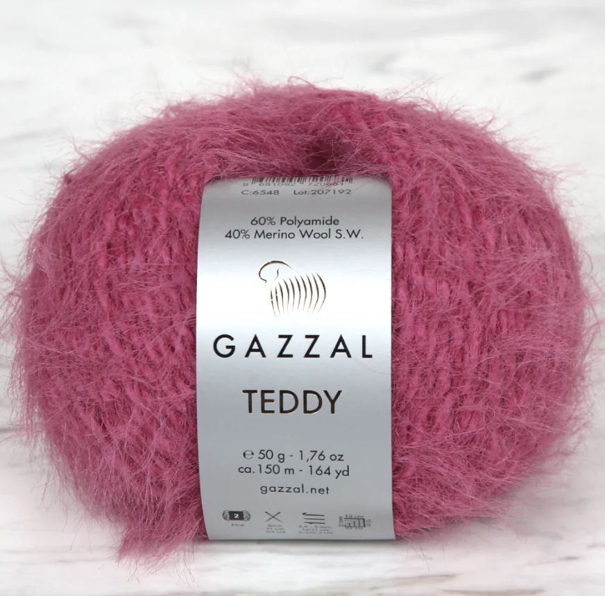 Gazzal Teddy Fuşya