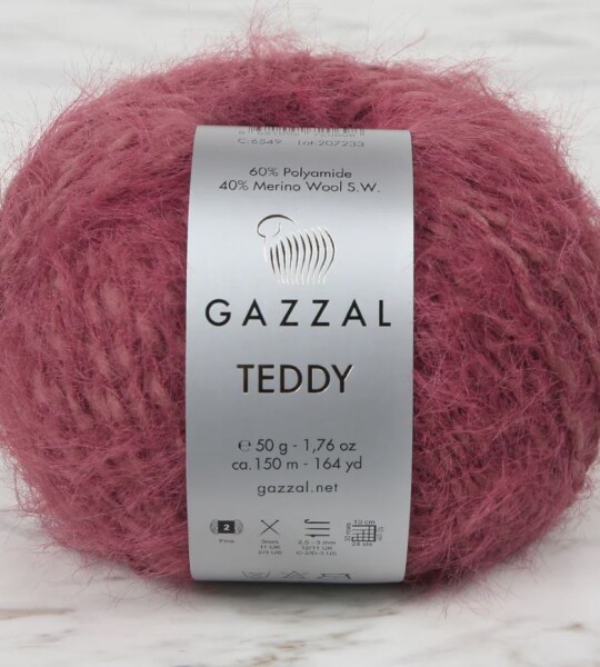 Gazzal Teddy Bordo