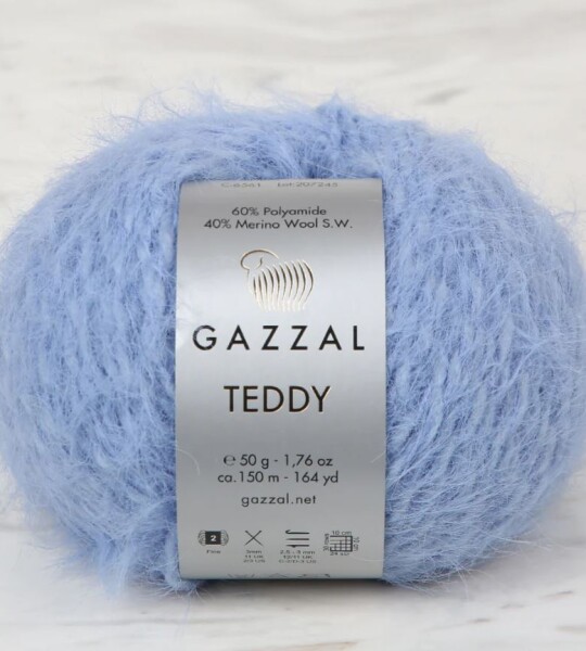 Gazzal Teddy Mavi