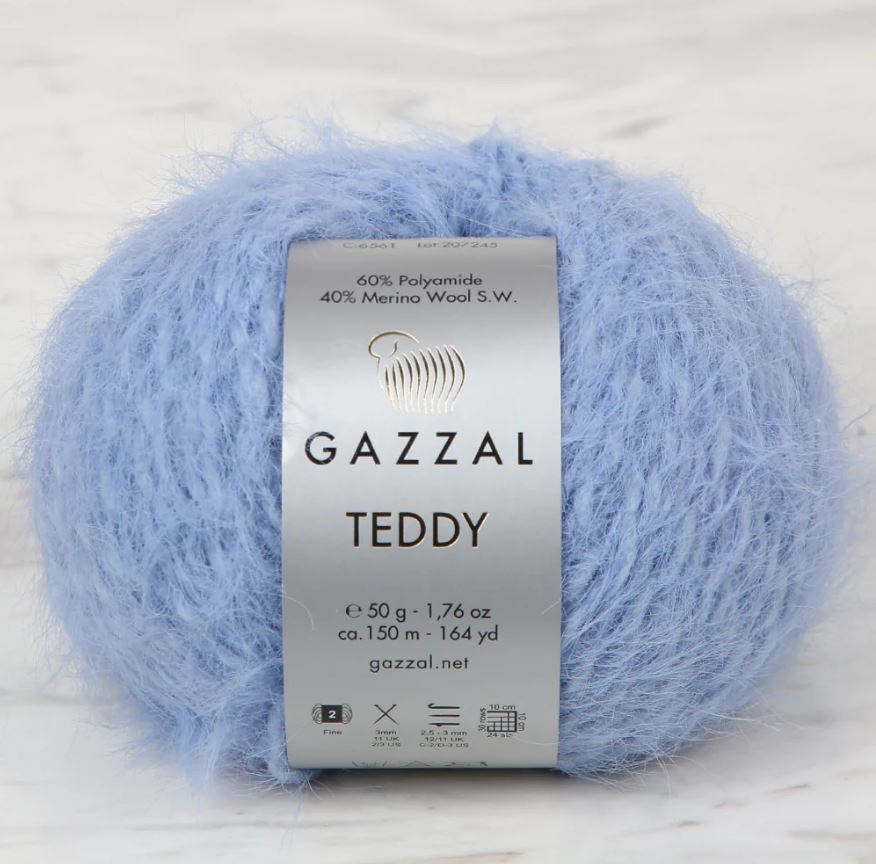 Gazzal Teddy Mavi