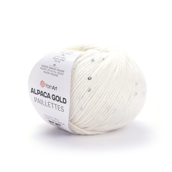 Yarnart Alpaca Gold Paıllettes 9301
