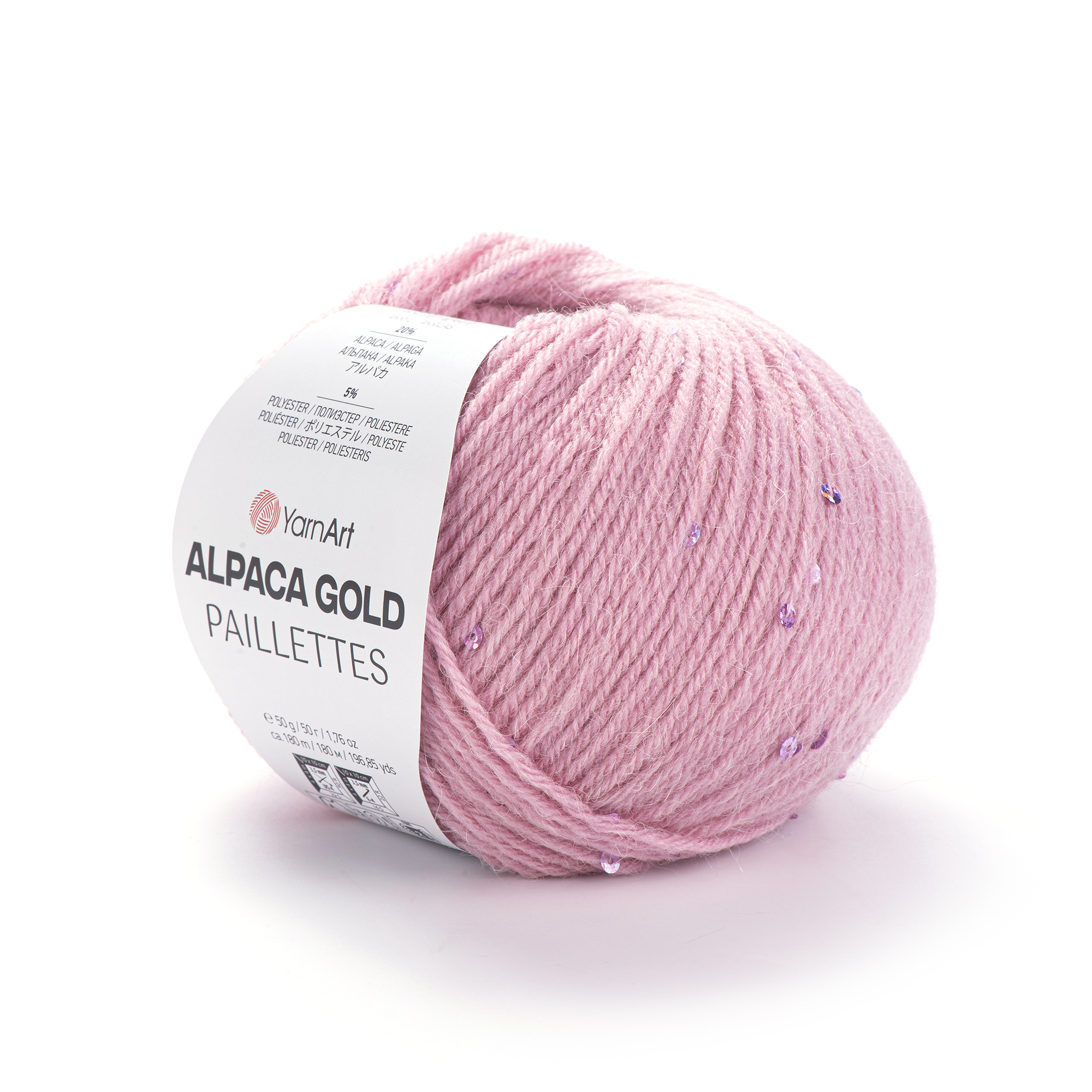 YarnArt Alpaca Gold Paillettes 9306